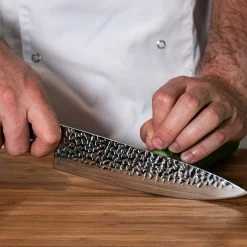 Shinrai Knives - Hammered RVS 6-delige Messenset