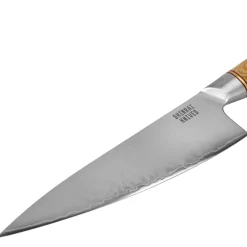 Shinrai Knives - Hikari Damascus 4-delige set - Koksmes + Santoku + Broodmes + Schilmes