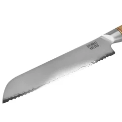 Shinrai Knives - Hikari Damascus 4-delige set - Koksmes + Santoku + Broodmes + Schilmes
