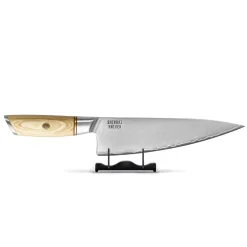 Shinrai Knives - Hikari Damascus 3-delige set - Koksmes + Santoku + Schilmes