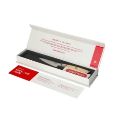 Shinrai Knives - Hikari Damascus 2-delige set - Santoku + Schilmes