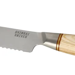 Shinrai Knives - Hikari Damascus 5-delige messenset + Messenblok Cito dubbelzijdig