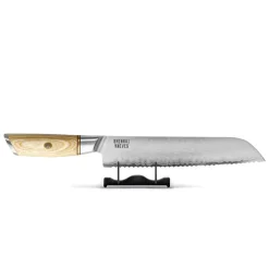 Shinrai Knives - Hikari Damascus 5-delige messenset + Messenblok enkelzijdig