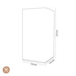 Shinrai Knives - Hikari Damascus 5-delige messenset + Messenblok Robur