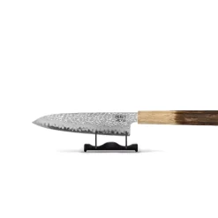 Shinrai Knives - Jōnetsu Damascus Santoku mes 18 cm