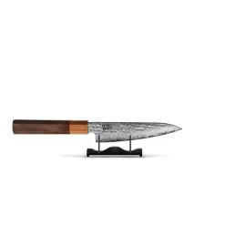 Shinrai Knives - Kigami Exclusive Damascus 5-delige set - Koksmes + Broodmes + Nakiri + Officemes + Schilmes