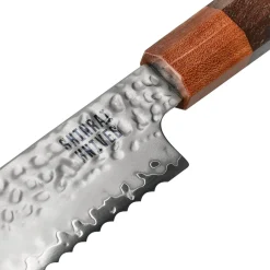 Shinrai Knives - Kigami Exclusive Damascus 5-delige set - Koksmes + Broodmes + Nakiri + Officemes + Schilmes