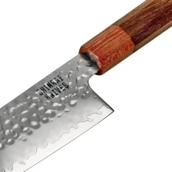 Shinrai Knives - Kigami Exclusive Damascus 2-delige set - Nakiri + Schilmes