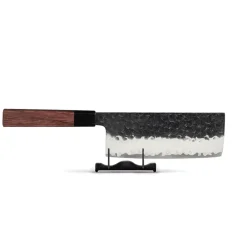 Shinrai Knives - Kurayami Damascus Nakirimes 18 cm