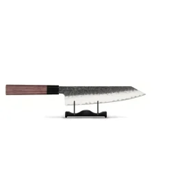 Shinrai Knives - Kurayami 2-delige Damascus Messenset - Kiritsuke + Schilmes