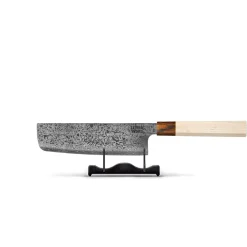 Shinrai Knives - Kōyō Damascus Nakiri mes 18 cm