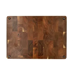 Shinrai Knives - Luxe Snijplank Acaciahout - Kopshout - 35 × 25 × 2.5 cm