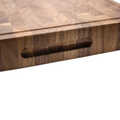 Shinrai Knives - Luxe Snijplank Walnotenhout - Kopshout - 40 x 30 x 4.5 cm