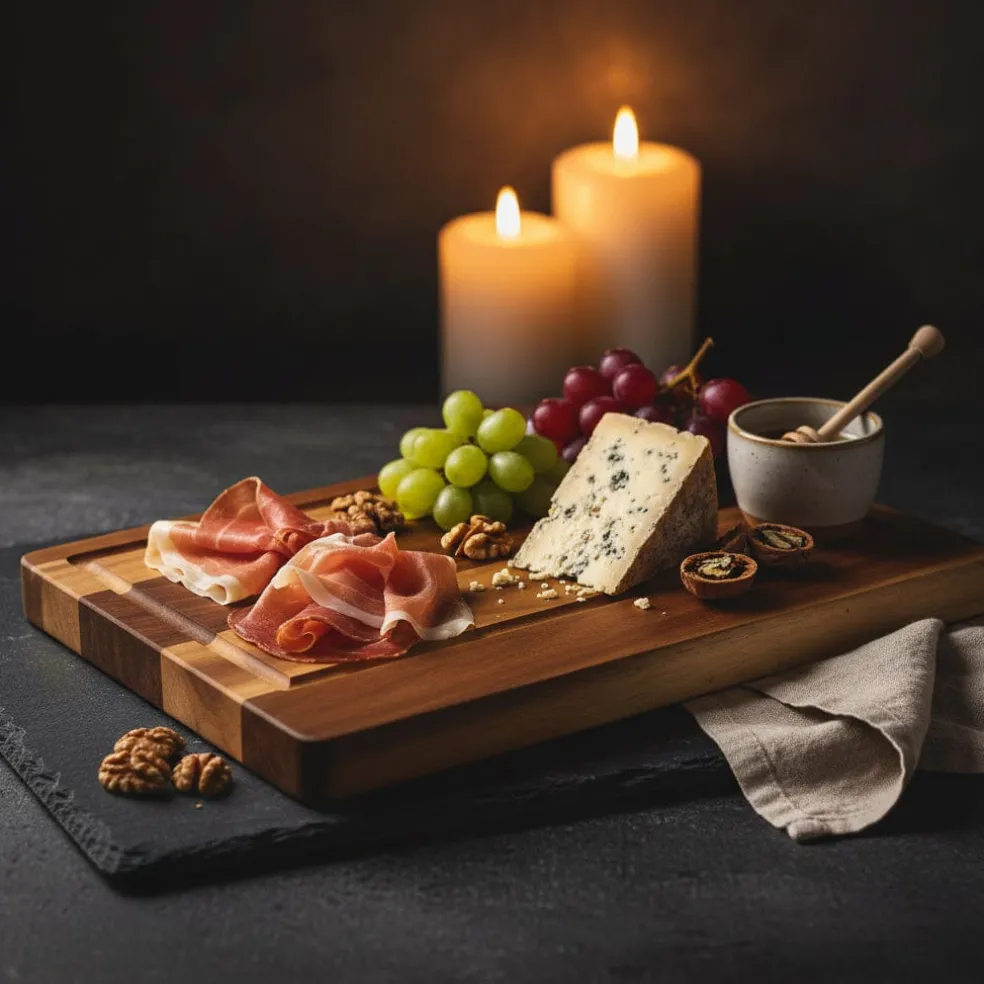 Shinrai Knives - Luxe Snijplank Acaciahout Type 1 - Bundel
