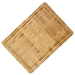 Shinrai Knives - Luxe Snijplank Bamboehout - Kopshout - 35 × 25 × 2.5 cm