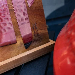 Shinrai Knives - Magnetisch Messenblok Enkelzijdig - Acaciahout
