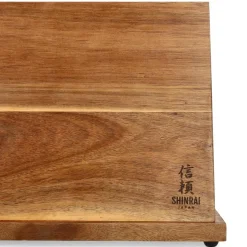 Shinrai Knives - Magnetisch Messenblok Enkelzijdig - Acaciahout