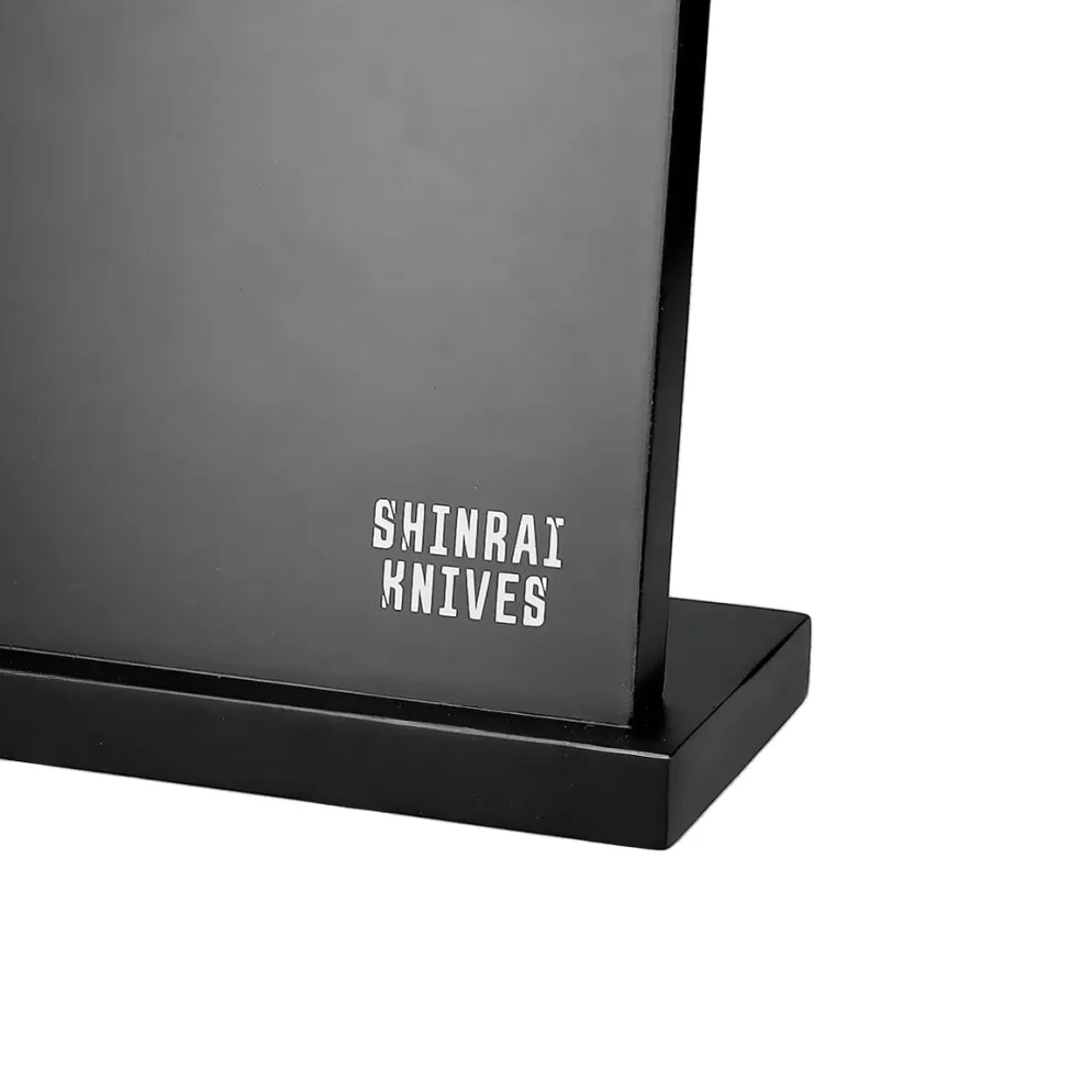 Shinrai Knives - Magnetisch Messenblok Enkelzijdig - Zwart