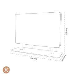 Shinrai Knives - Magnetisch Messenblok Stans - Acaciahout
