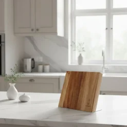 Shinrai Knives - Magnetisch Messenblok Cito Enkelzijdig - Acaciahout