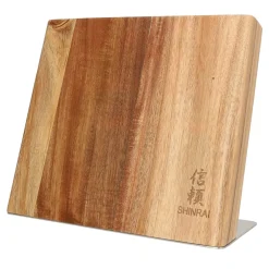 Shinrai Knives - Magnetisch Messenblok Cito Enkelzijdig - Acaciahout