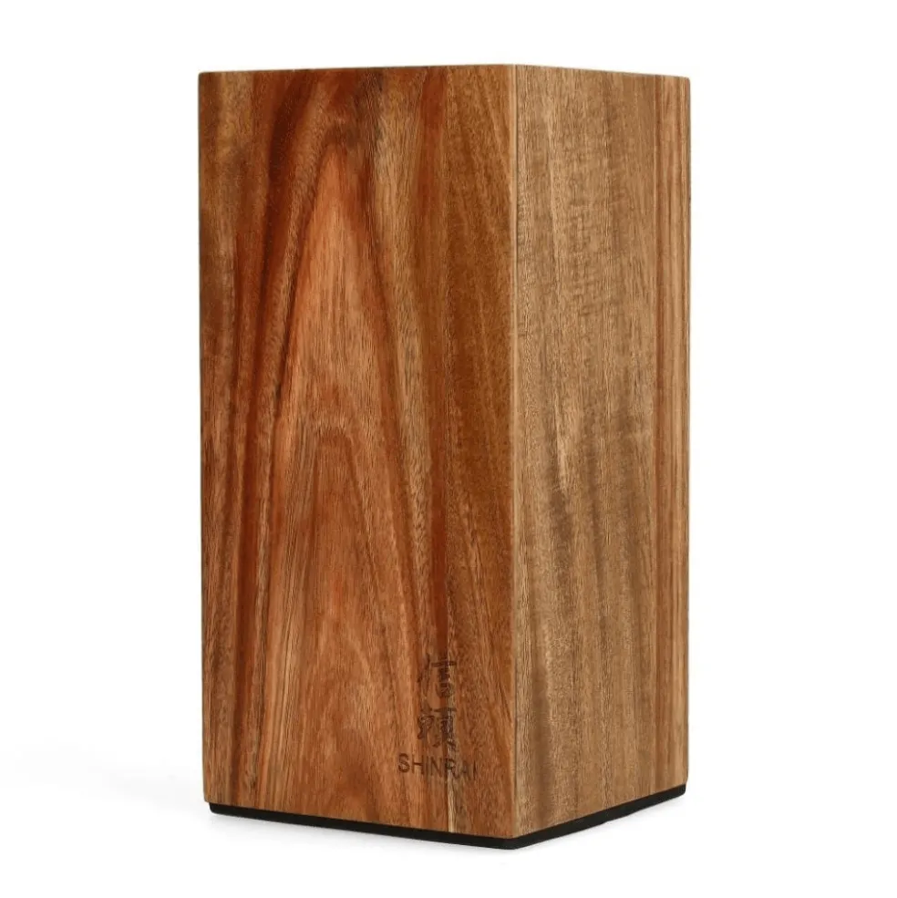 Shinrai Knives - Magnetisch Messenblok Robur - Acaciahout