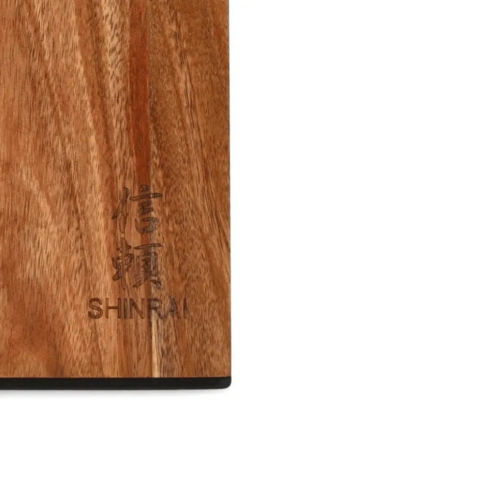 Shinrai Knives - Magnetisch Messenblok Robur - Acaciahout