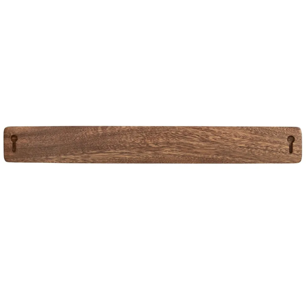 Shinrai Knives - Messenmagneet Muurstrip 40 cm - Walnotenhout