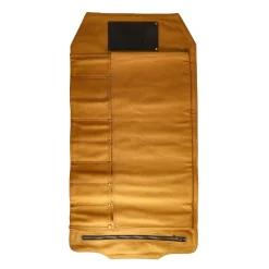 Shinrai Knives - Messenrol Hoogwaardig Canvas & Leer Bruin