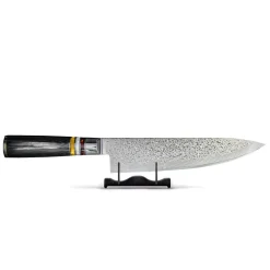 Shinrai Knives - Micarta Jewels Black Damascus Koksmes 20 cm