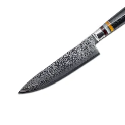 Shinrai Knives - Micarta Jewels Black Damascus Koksmes 20 cm