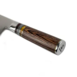 Shinrai Knives - Micarta Jewels Damascus Santoku 18 cm