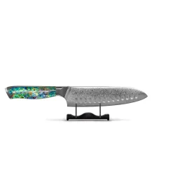 Shinrai Knives - Parelmoer Jewels 5-delige Messenset + Messenblok Cito dubbelzijdig