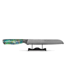 Shinrai Knives - Parelmoer Jewels 5-delige Messenset + Messenblok Stans