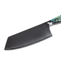 Shinrai Knives - Parelmoer Jewels Damascus Nakiri mes 20 cm