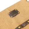 Shinrai Knives - Schort Hoogwaardig Canvas & Leer Bruin