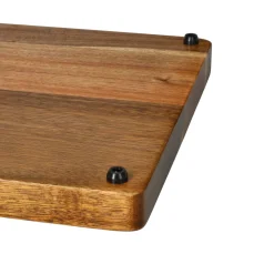Shinrai Knives - Snijplank Acacia hout - Kopshout - 35 × 25 × 2.5 cm - Type 1