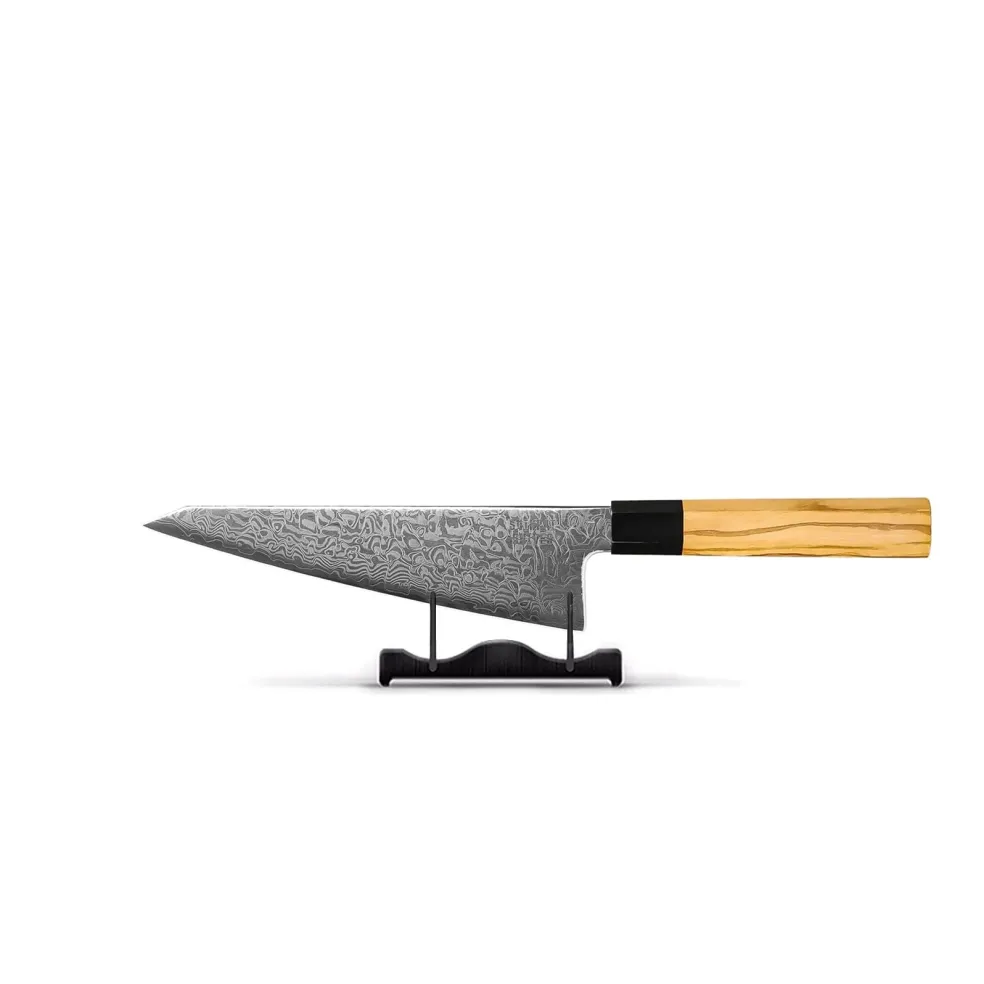 Shinrai Knives - Takumi Kaza Damascus Honesuki 15 cm