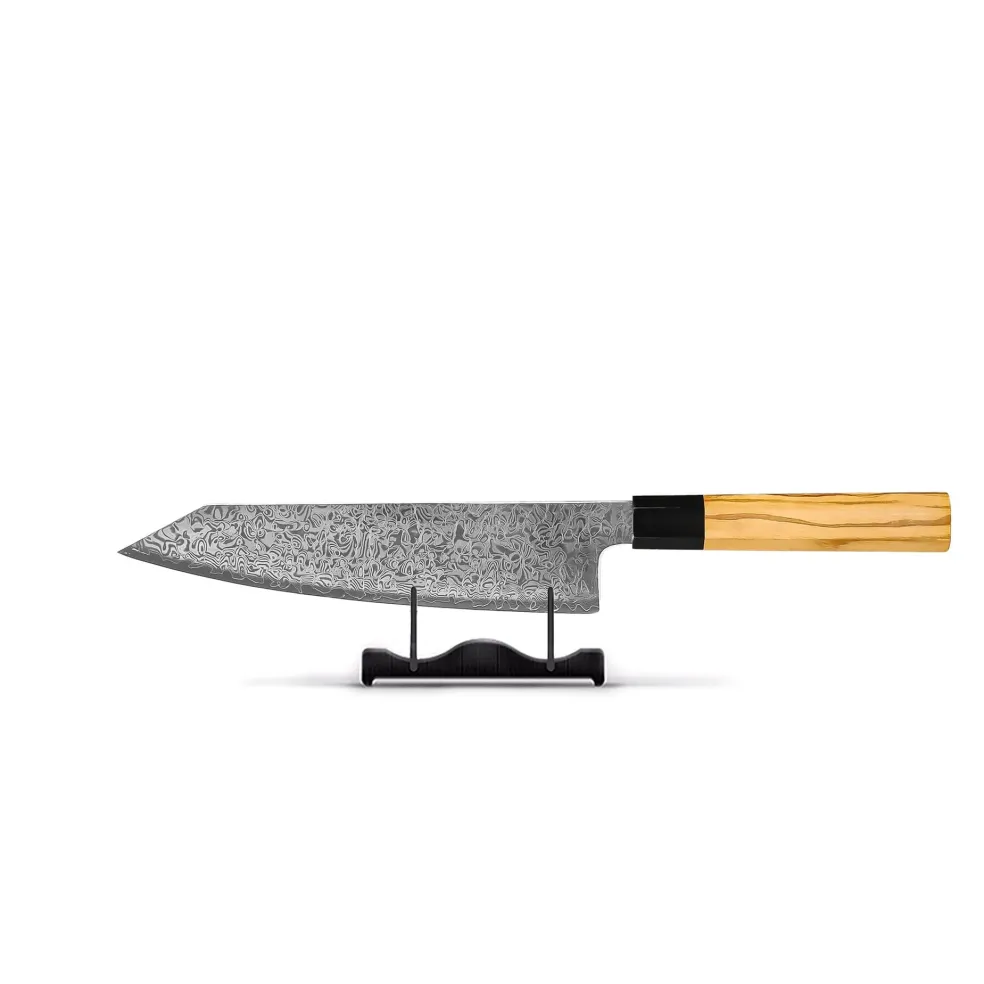 Shinrai Knives - Takumi Kaza Damascus Kiritsuke 20 cm