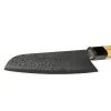 Shinrai Knives - Takumi Kaza Damascus Santokumes 18 cm