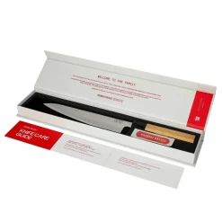 Shinrai Knives - Takumi Kaza 3-delige Damascus Messenset - Koksmes + Santoku + Schilmes