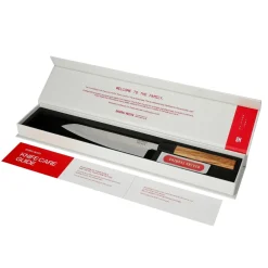 Shinrai Knives - Takumi Kaza 5-delige Damascus Messenset - Koksmes + Broodmes + Nakiri + Santoku + Schilmes