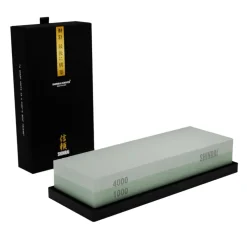 Shinrai Knives - Tweezijdige Slijpsteen - Grit 1000/4000