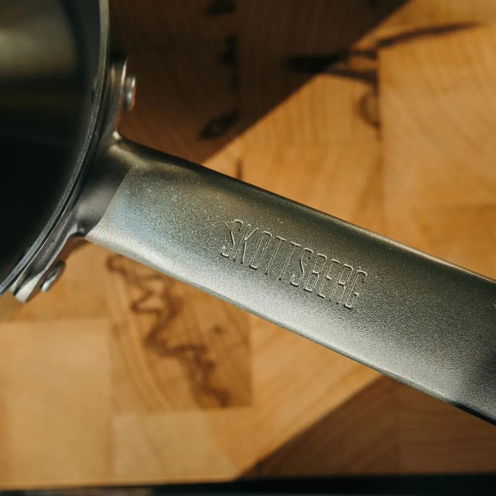Skottsberg - Stainless Steel Steelpan 16 cm met deksel