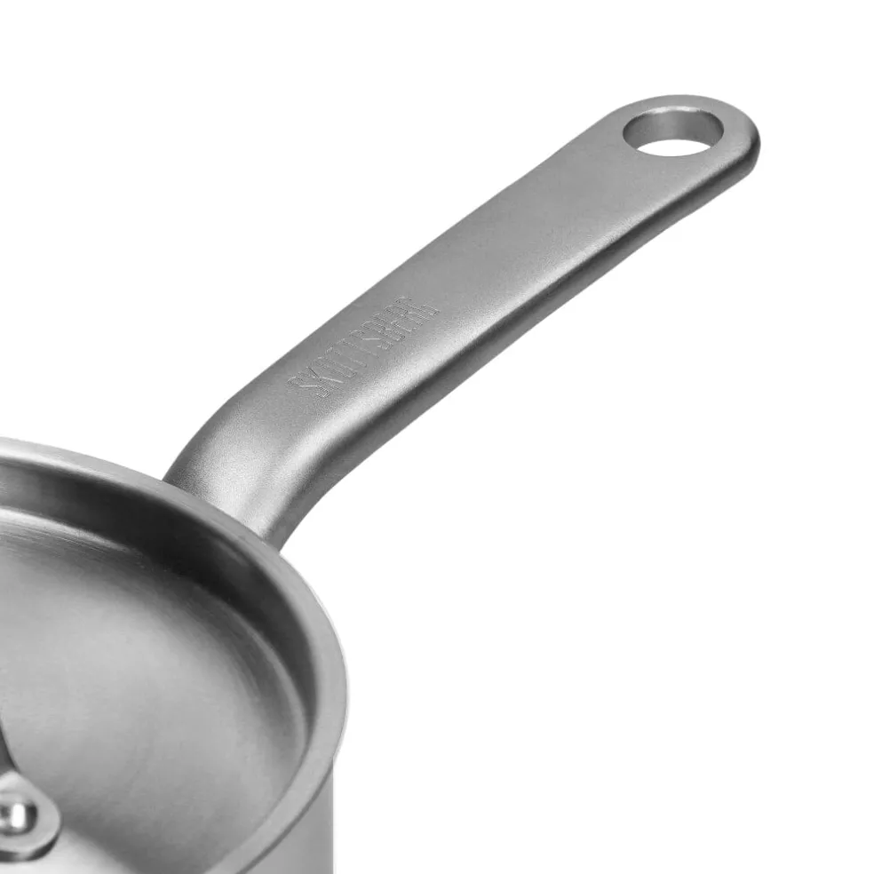 Skottsberg - Stainless Steel Steelpan 18 cm met deksel