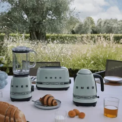Smeg - Broodrooster | Lindegroen | Porsche Edition | Toaster 2x2