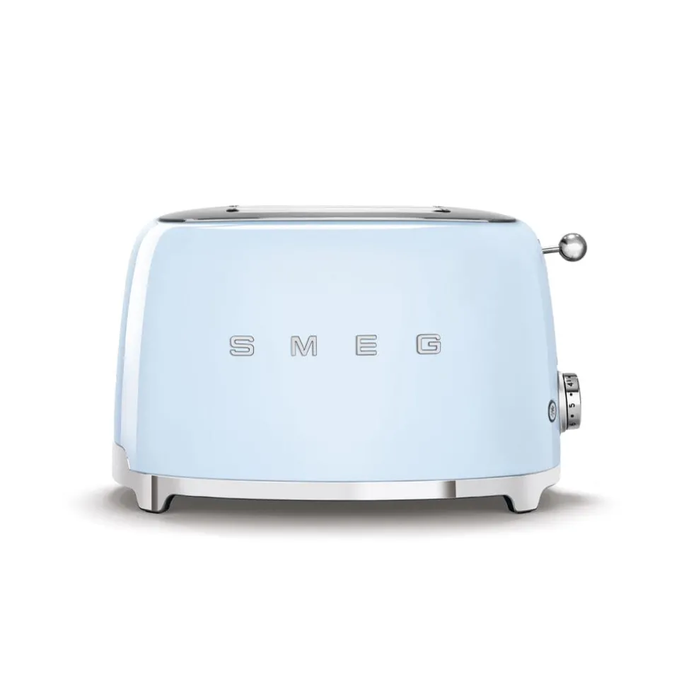 Smeg - Broodroosters | Pastelblauw | Jaren 50 | Toaster 2x2