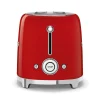Smeg - Broodroosters | Rood | Jaren 50 | Toaster 2x2