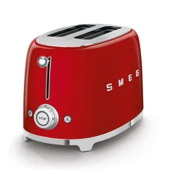 Smeg - Broodroosters | Rood | Jaren 50 | Toaster 2x2