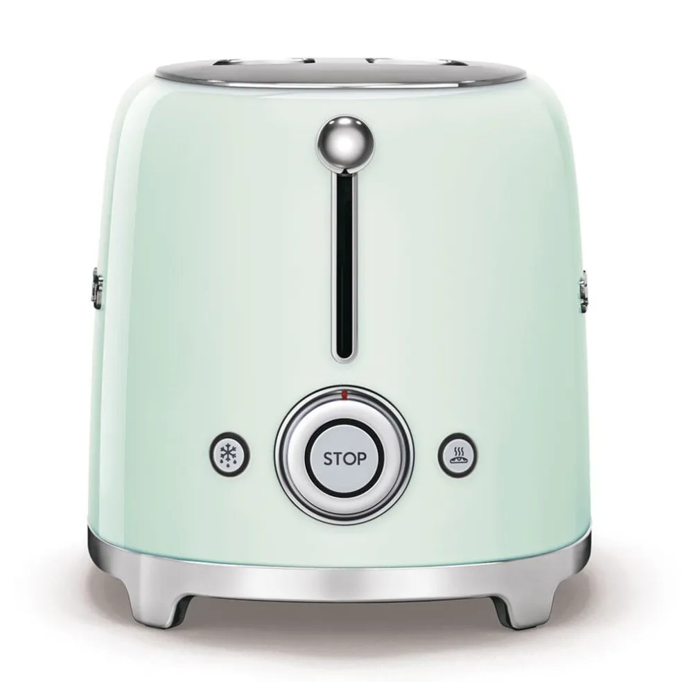 Smeg - Broodroosters | Watergroen | Jaren 50 | Toaster 2x2